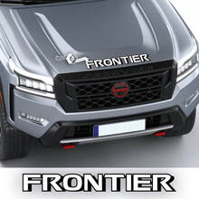 Nissan Frontier S SV Pro-4x Hood Calcomanía Vinilo Logo Calcomanías gráficas Etiqueta 2 colores
 2