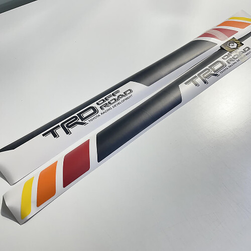 Pegatinas de vinilo TRD Vintage Off Road Side para Tacoma 2013-2024 o Tundra 2016-2024
