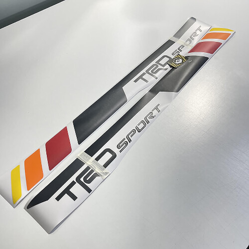 Pegatinas de vinilo TRD Vintage Sport Side para Tacoma 2013-2024 o Tundra 2016-2024
