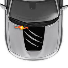 Calcomanía adhesiva para capó con marcas de arañazos y garras de BEAST para Dodge Charger 2015-2024
 3