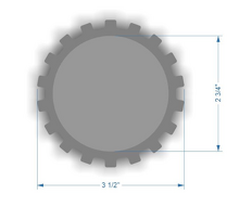 Emblema de placa de engranajes de aluminio 4x4 Sasquatch Rated para Jeep_2