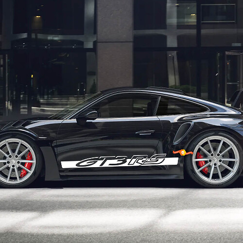 Kit de rayas laterales Porsche 911 991 992 GT3 RS GT3RS Calcomanía
