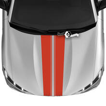 Hood Ford Mustang MACH-E MACH E Pegatinas de vinilo con calcomanía de doble contorno
 2