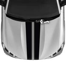 Hood Ford Mustang MACH-E MACH E Pegatinas de vinilo con calcomanía de doble contorno
 3