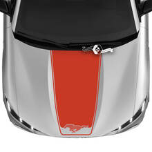 Hood Ford Mustang MACH-E MACH E Logotipo recto Líneas de contorno Calcomanías de vinilo
 2