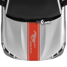 Hood Ford Mustang MACH-E MACH E Stripe Logo Líneas de contorno Calcomanías de vinilo
 2