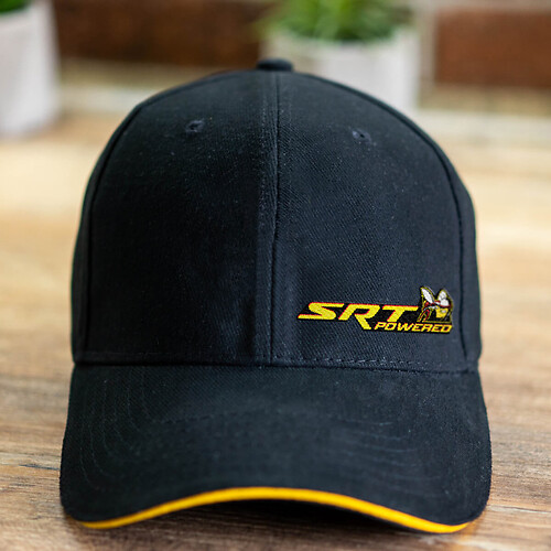 Dodge SRT Scat Pack Bee Trucker Sombrero bordado Logo Gorra de béisbol
