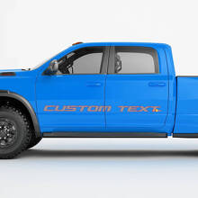 Kit de Vinilos con Letras Personalizadas para Puerta Lateral para Dodge Ram Power Wagon_2