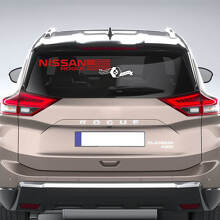 Nissan Rogue EE. UU. Bandera estadounidense ventana trasera vinilo adhesivo gráfico
 3