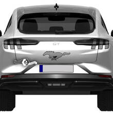 Calcomanía de caballo trasero para Ford Mustang MACH-E MACH E Vinilo adhesivo
 4