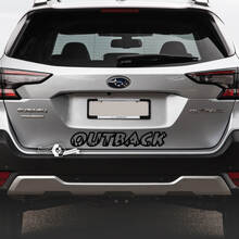 Subaru Outback - Adhesivo de vinilo para bosque trasero
 2