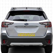 Vinilo adhesivo personalizado estilo forestal para la puerta del maletero de Subaru Outback_5