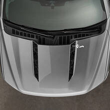 Calcomanías de vinilo con líneas topográficas para capó de Musclecar F150_2