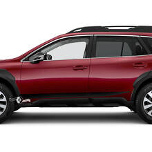 Kit de Calcomanías de Vinilo con Franjas Laterales Afiladas para Subaru Outback_2