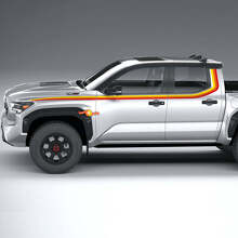 Kit de Calcomanías Vinílicas de Franjas Laterales Vintage para Toyota Tacoma 2024_2