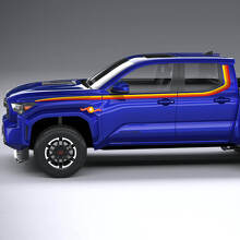 Kit de Calcomanías Vinílicas de Franjas Laterales Vintage para Toyota Tacoma 2024_4