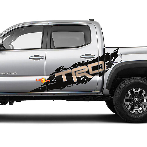Toyota Tacoma TRD pegatina lateral calcomanía camión envoltura Splash - TRD SIDE
