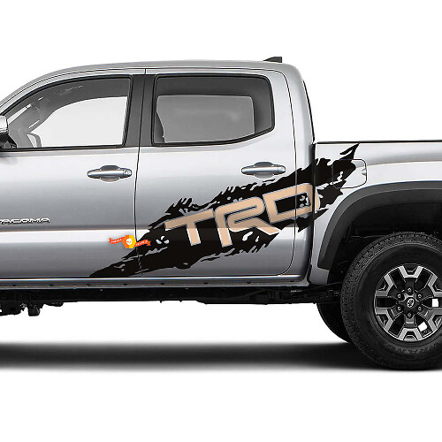 Kit de Calcomanías Laterales de Vinilo Estilo Salpicadura TRD para Toyota Tacoma