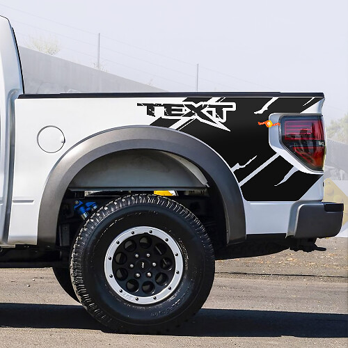 Ford Raptor SVT F150 Bedside Predator Vinilo Gráficos Pegatinas Calcomanías Kit de instalación incluido
