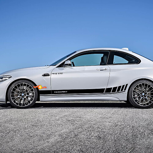 BMW M2 F87 M2 cuerpo completo rayas capó techo maletero parabrisas calcomanía vinilo pegatina

