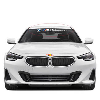 BMW M Motorsport Parabrisas Calcomanía de vinilo
