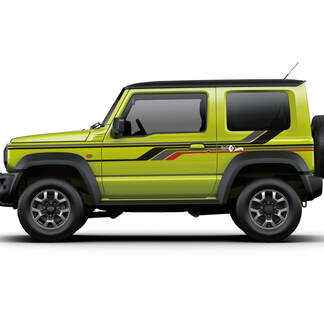 Suzuki JIMNY Wings Side Stripes Puertas calcomanías gráficas
