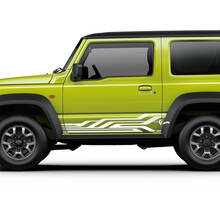 Suzuki JIMNY Geometry Side Stripes Puertas calcomanías gráficas
 3