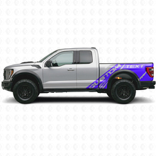 Vinilos Laterales Traseros Estilo Predator para Musclecar SVT 2010-2014_2