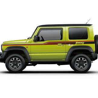 Suzuki JIMNY Side Stripes Doors calcomanías gráficas con degradado
 1