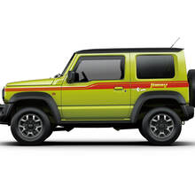 Suzuki JIMNY Side Stripes Doors calcomanías gráficas con degradado
 3