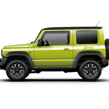 Suzuki JIMNY Side Stripes Doors calcomanías gráficas con degradado
 5