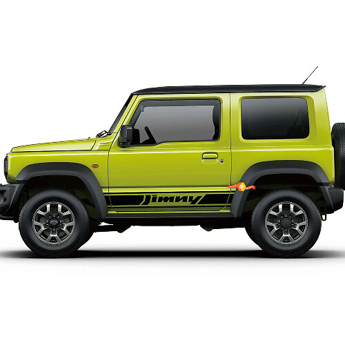 Calcomanías de franjas laterales para paneles de basculante 2 para Suzuki JIMNY