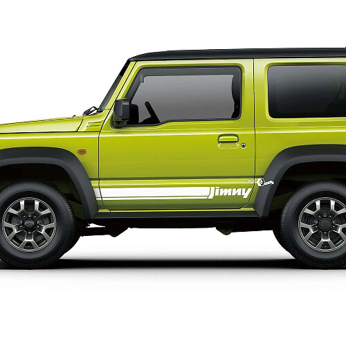 Calcomanías de franjas laterales para paneles de zócalo para Suzuki JIMNY