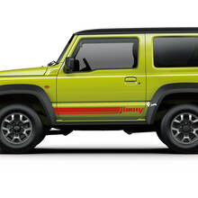 Suzuki JIMNY Rocker Panel Side Stripes calcomanía gráficos 2
 3