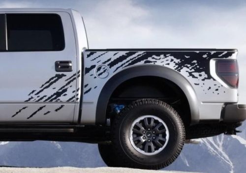 F-150 Ford Raptor Svt Digital Mud Splash Decal Graphics Calcomanías Pegatinas Chatter