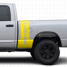 Kit de vinilo adhesivo de franjas laterales traseras CastomLettering para Dodge Ram Power Wagon_6