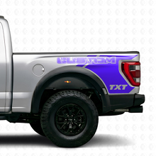 Calcomanías de Vinilo para Guardabarros Trasero Estilo Raptor para Musclecar F-150_2