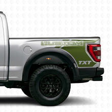 Calcomanías de Vinilo para Guardabarros Trasero Estilo Raptor para Musclecar F-150_3