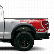 Calcomanías de Vinilo para Guardabarros Trasero Estilo Raptor para Musclecar F-150_4