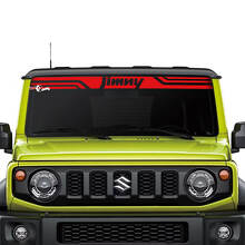 Calcomanía gráfica de alas para parabrisas de Suzuki JIMNY
 2