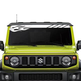 Gráficos de calcomanías Suzuki JIMNY Parabrisas Flame
 1