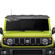 Gráficos de calcomanías Suzuki JIMNY Parabrisas Flame
 3