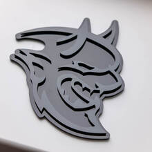 Emblema de insignias de guardabarros con insignia 3D de Dodge Demon
 2