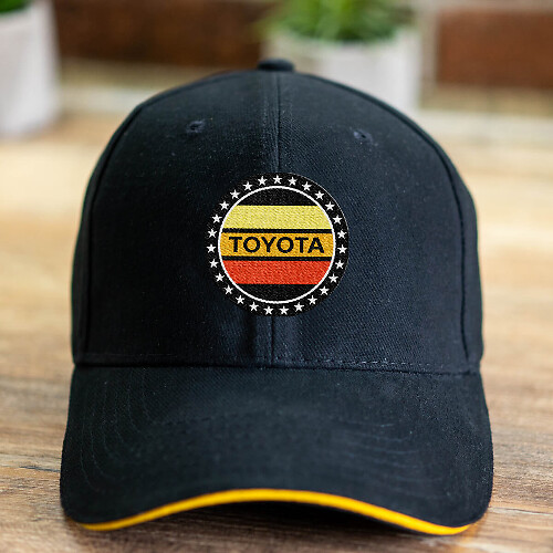 Toyota TRD Retro Vintage Stars Trucker Sombrero bordado Toyota Logo Gorra de béisbol
