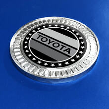 Insignia 3D Toyota Vintage Stars TRD Metal Aluminio Emblema
 2