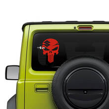 Gráficos de calcomanías de Punisher para ventana trasera de Suzuki JIMNY
 2