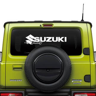 Gráficos adhesivos con el logotipo de la ventana trasera de Suzuki JIMNY
 1