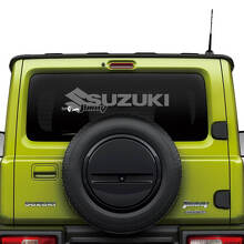 Gráficos adhesivos con el logotipo de la ventana trasera de Suzuki JIMNY
 2
