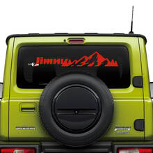 Gráficos adhesivos con el logotipo de la ventana trasera de Suzuki JIMNY Mountains
 2