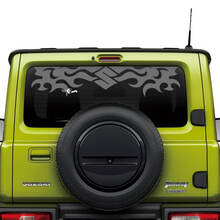 Gráficos adhesivos con el logotipo de la ventana trasera tribal de Suzuki JIMNY
 3